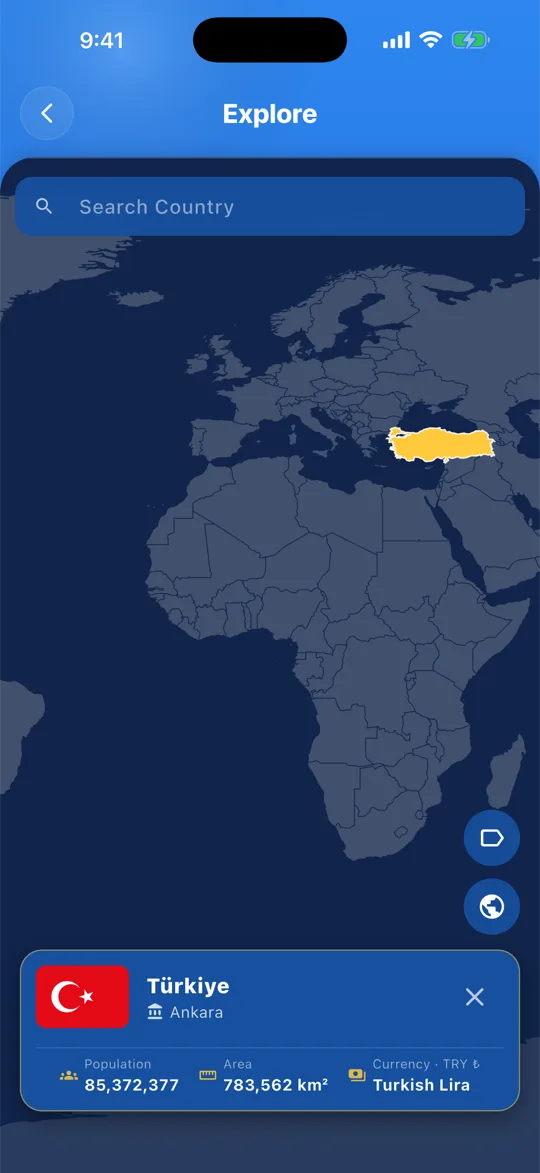 Explore map